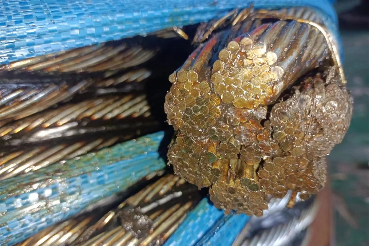 스틸 와이어 로프의 IWRC 구조 - 2부